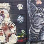 © Gouttières - Village Cat Street Art - Richardot