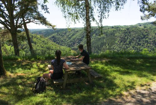 Picknickbereich - Belvédère des Ancizes