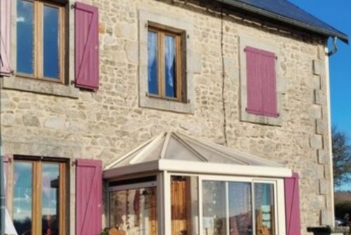 Schöne Landschaft in der Auvergne