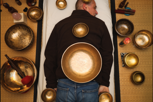 Sonotherapie Klangschalen