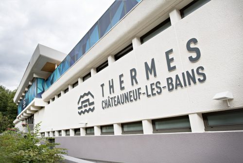 Thermalbad in Châteauneuf-les-Bains
