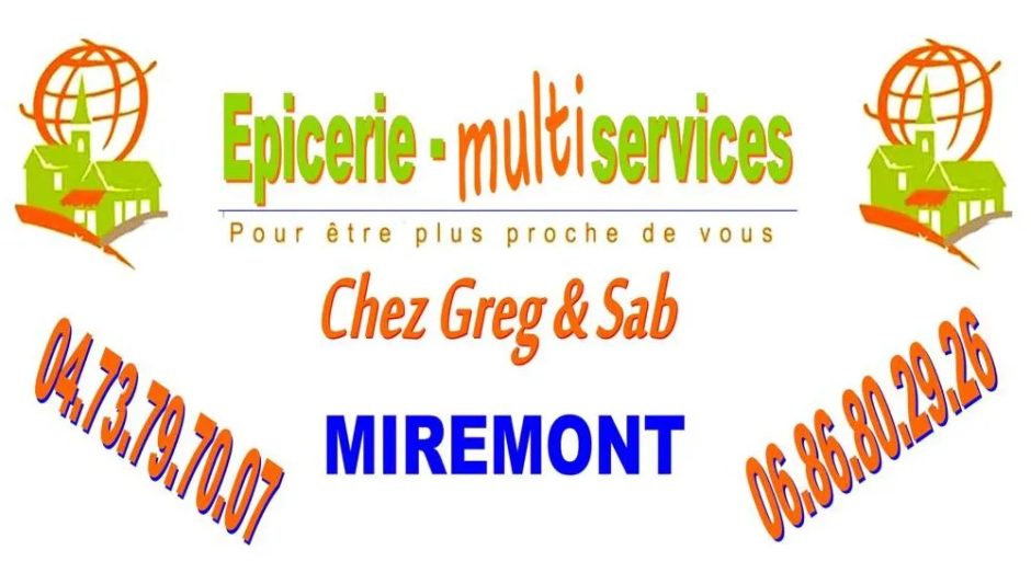 © Lebensmittelgeschäft Multi-Service bei Greg und Sab_Miremont - Delignières S