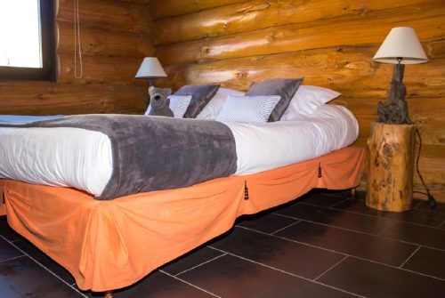 Möblierte Touristenunterkunft Rêves de Bois - Chalet Myrtille